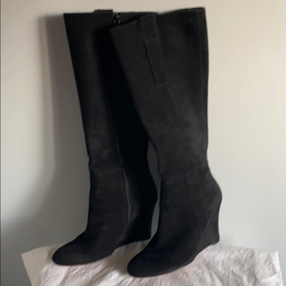Nine West Wedge Knee high boots